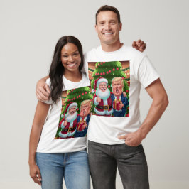 Camiseta NOVO Natal de 2024 - Celebração de Tremores e Papa