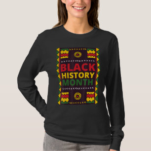Camiseta Novo padrão de cores Design africano - histórico p