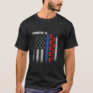 Camiseta Novo Pai 8 da Polícia de Pai pela Primeira Vez