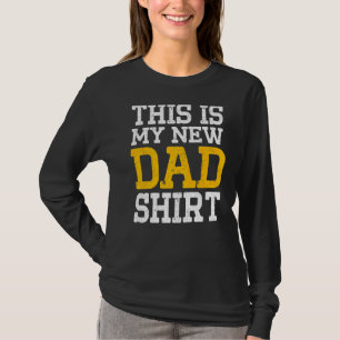 Camiseta Novo Pai Da Primeira Vez Para Ser Pai 1