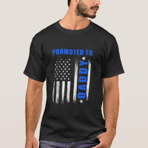 Camiseta Novo Pai de Polícia da Polícia de Pai pela Primeir