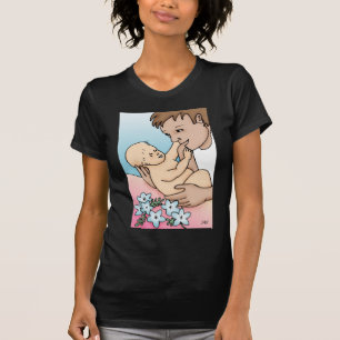 Camiseta Novo Pai e Bebê
