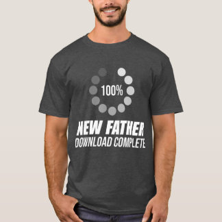 Camiseta Novo Pai pela primeira vez para ser descarregado