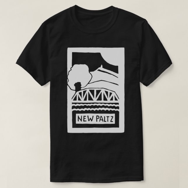 Camiseta Novo Paltz digitalizado Lino Cut (Frente do Design)