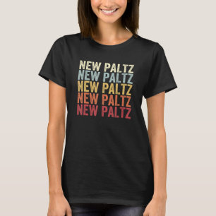Camiseta Novo Paltz Nova Iorque Nova Paltz NY Retro Texto V