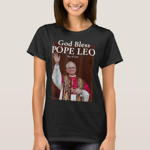 Camiseta Novo Papa Deus abençoe 2025 Leo 8 de maio de 2025 