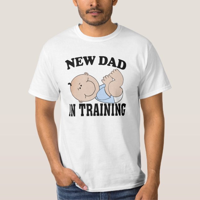 Camiseta Novo papai (Frente)