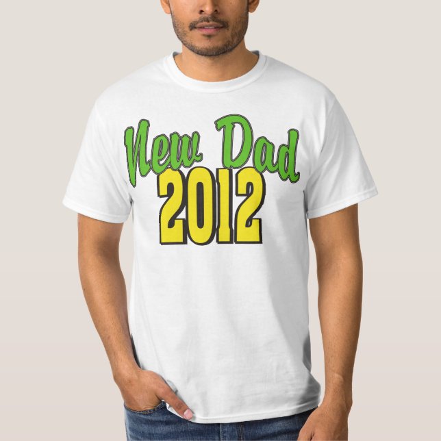 Camiseta Novo papai 2012 (Frente)