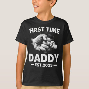 Camiseta Novo papai Da Primeira Vez No Pai De 2023, Pais Da