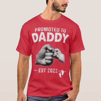 Camiseta Novo papai Em Breve A Ser Promovido Para Pai 2022