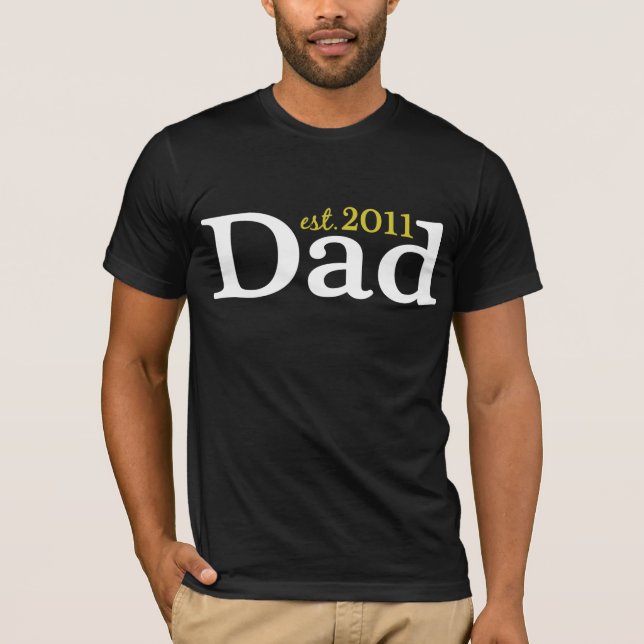 Camiseta Novo papai est 2011 (Frente)