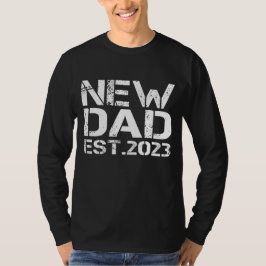 Camiseta Novo papai Est 2023