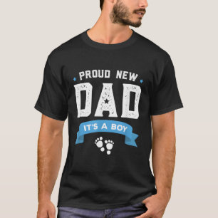 Camiseta Novo papai Orgulhoso É Um Dia de os pais