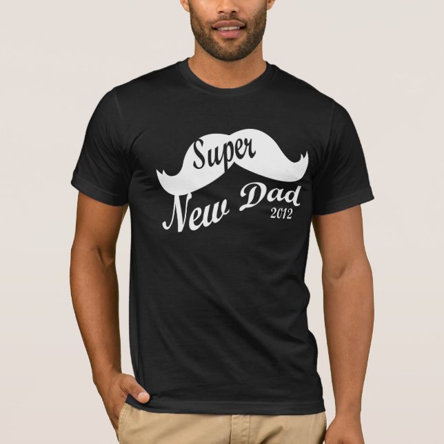 Camiseta Novo papai super (Frente)