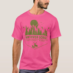 Camiseta Novo Parque Nacional do Gorge do Rio