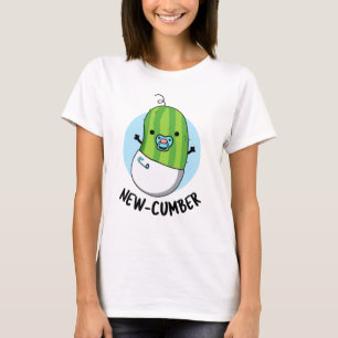 Camiseta Novo pepino Engraçado, Veggie Cucumber
