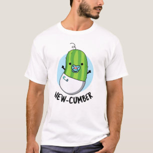 Camiseta Novo pepino Engraçado, Veggie Cucumber