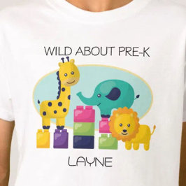 Camiseta Novo Preço Baixo! Fofo, PERSONALIZADO Pré-Escolar
