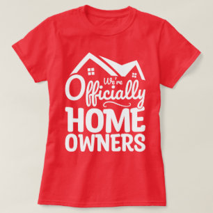 Camiseta Novo proprietário Somos Oficialmente Proprietários