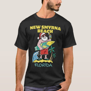 Camiseta NOVO SMYRNA BEACH FLORIDA Papais noeis de Natal Su