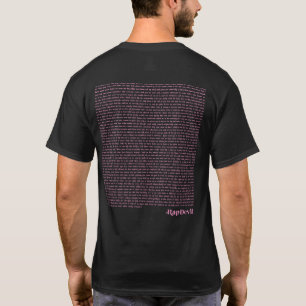 CAMISETA NOVO! T-SHIRT DE PREOCUPAÇÃO DE TENDÊNCIA ・ S