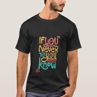 Camiseta Novo T-Shirt Trendy de Cor Negra