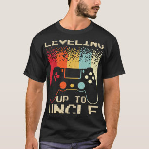 Camiseta Novo Tio Para Homens Meninos Prestes a Ser Tio Sob