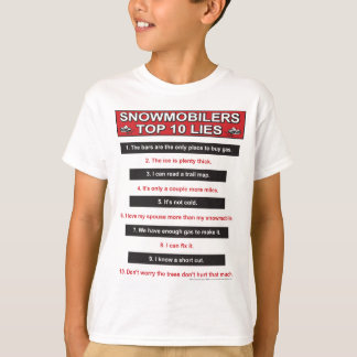 Camiseta Novo-top-10-lies-Grande-Vermelho