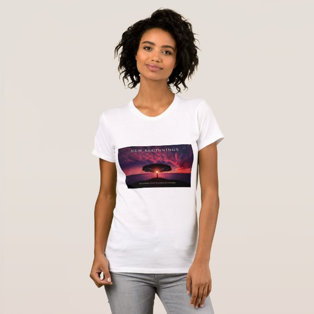 Camiseta novos começos (Frente Completa)