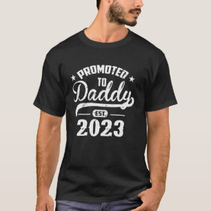 Camiseta Novos Pais De Mens Promovidos Ao Pai Do Futuro De