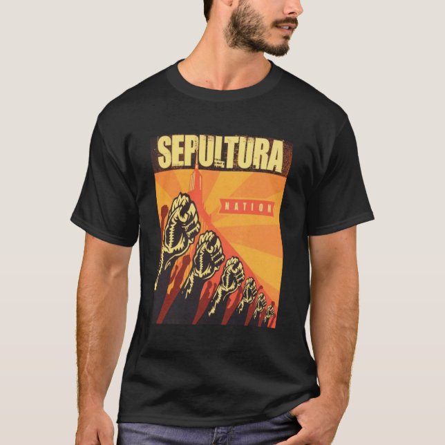 Camiseta novos planos perfeitos sepultura 263png263 (Frente)