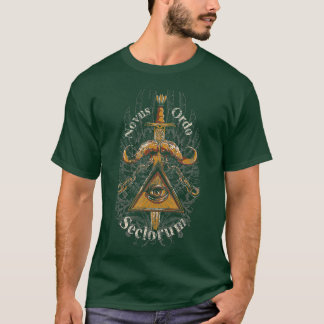Camiseta Novus Ordo Seclorum  Illuminati Freemason