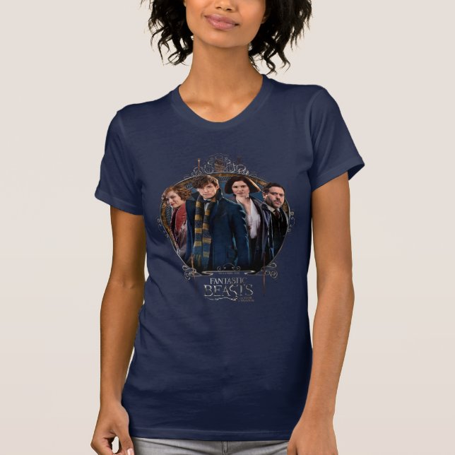 Camiseta NOWT SCAMANDER™ e Arte da Empresa Quadro Nouveau (Frente)