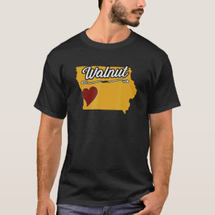 Camiseta NOZ AMERICANA IOWA IA EUA Lembrancinha Fofa Cida