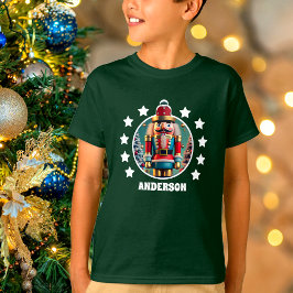 Camiseta Noz-cracker Natal Personalizado Kids Green