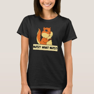 Camiseta Nozes Que Nozes Esquilo Animal