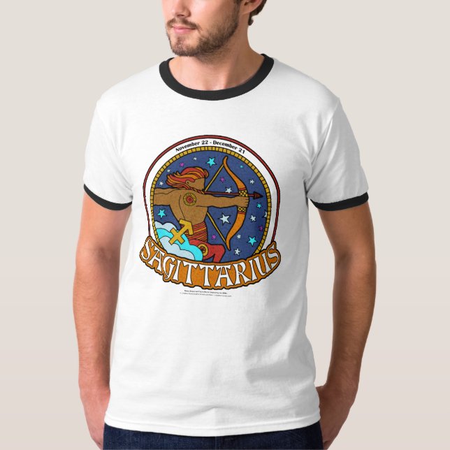 Camiseta NP Sagittarius Ringer T-Shirt (Frente)