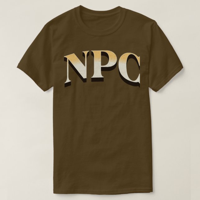 CAMISETA NPC (Frente do Design)