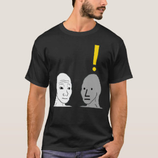 Camiseta NPC Wojak Meme