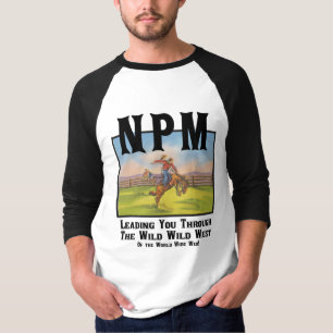 Camiseta NPM Wild West Raglan T-Shirt