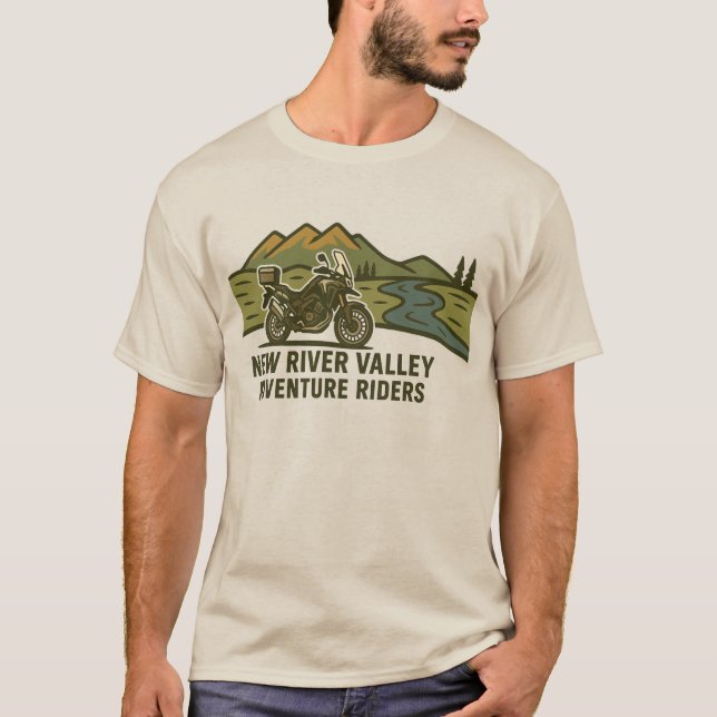 Camiseta NRV Adventure Riders T-SHIRT (Frente)