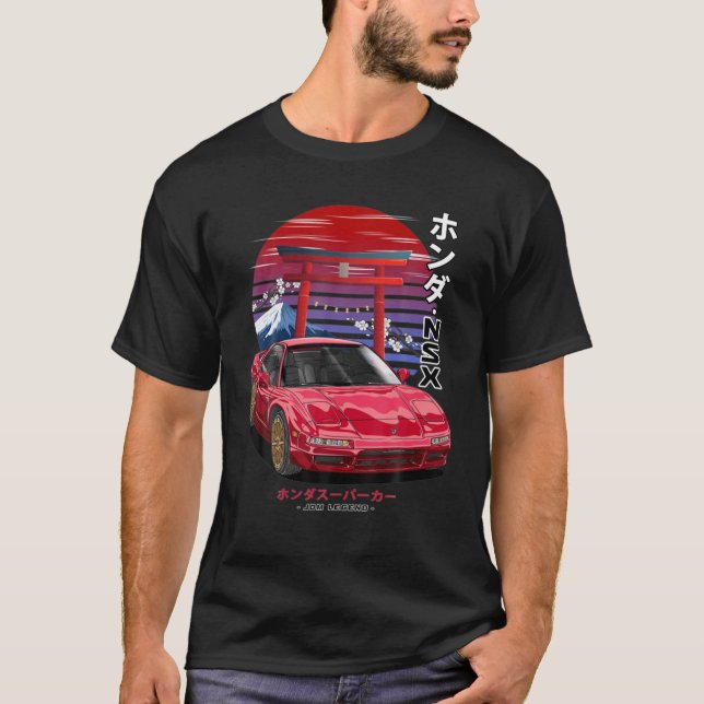 Camiseta NSX de Legenda do JDM (Frente)