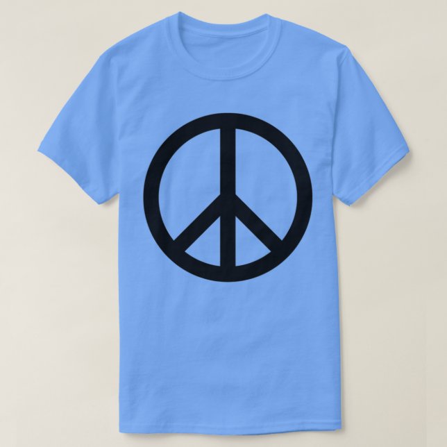 Camiseta Nuclear Disarmament Peace Symbol (Frente do Design)