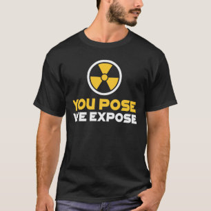 Camiseta Nuclear radioativo do presente da tecnologia do
