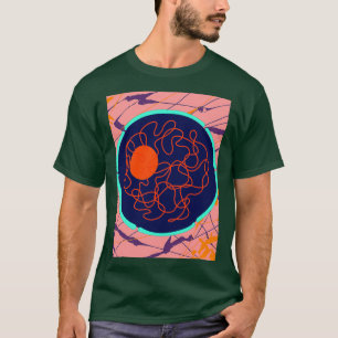 Camiseta núcleo das células animais