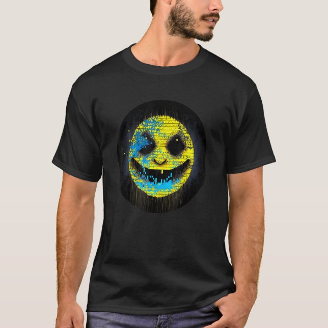 Camiseta Núcleo de Pintura Digital Face Digital Face (Frente)