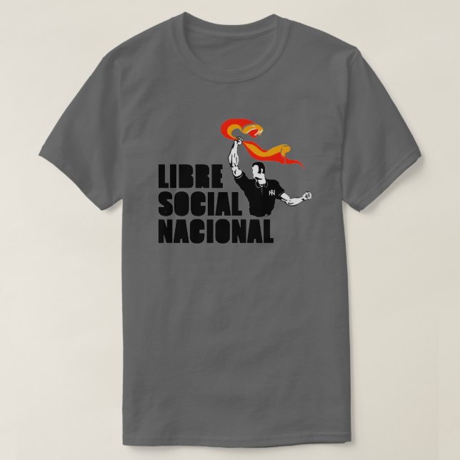 CAMISETA NÚCLEO NACIONAL (Frente do Design)