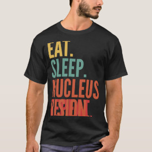 Camiseta Núcleo Visão Visão Visão Cripto Comer Núcleo Sono 