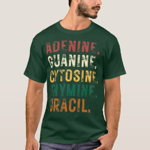 Camiseta Nucleobases Biologia Professora DNA Biólogo Presen