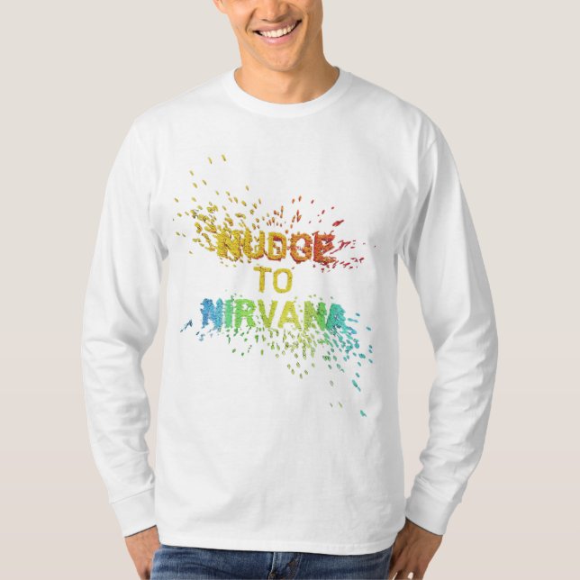 Camiseta Nudge para Nirvana (Frente)
